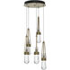 Link 5 Light 13 inch Soft Gold Pendant Ceiling Light, Long