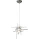 Tura 1 Light 16.4 inch Sterling Mini Pendant Ceiling Light