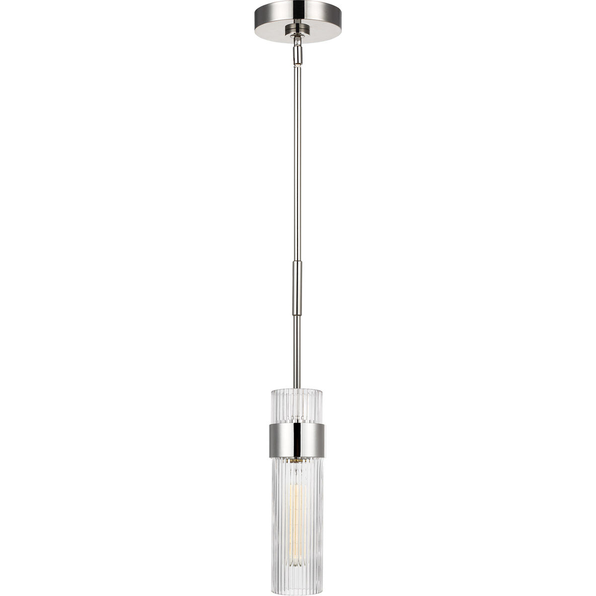 C&M by Chapman & Myers Geneva 1 Light 5.00 inch Mini Pendant