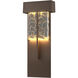 Shard LED 20.9 inch Coastal Bronze Outdoor Sconce, XL