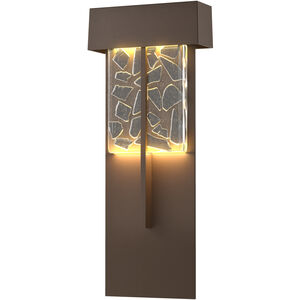 Shard LED 20.9 inch Coastal Bronze Outdoor Sconce, XL