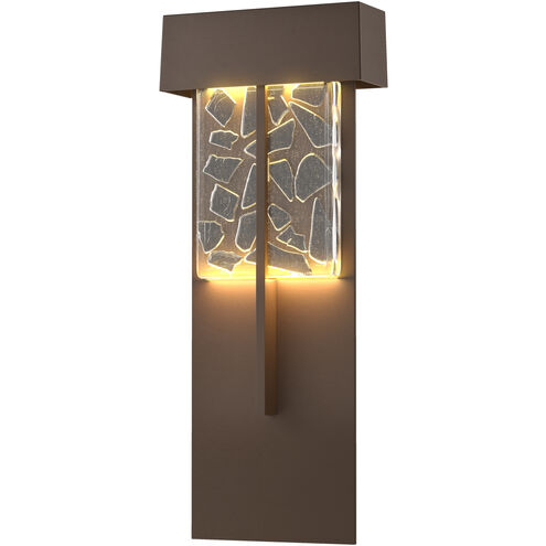 Shard LED 20.9 inch Coastal Bronze Outdoor Sconce, XL