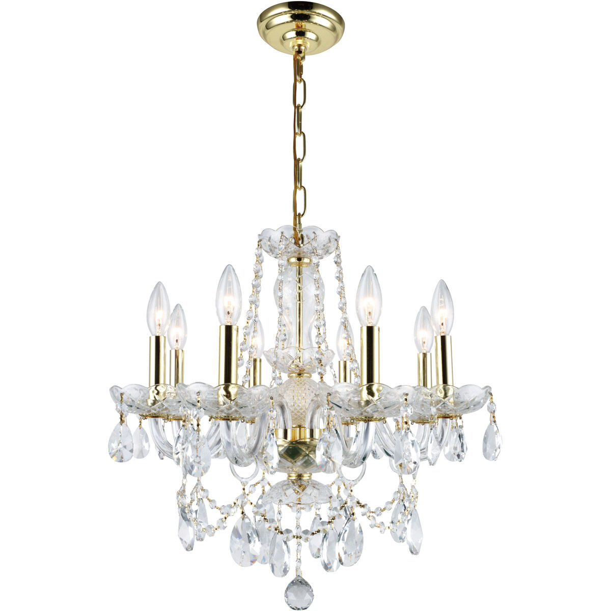 Princeton 8 Light 20.00 inch Mini Chandelier