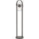 Erlenmeyer 51 inch 60 watt Dark Smoke Floor Lamp Portable Light