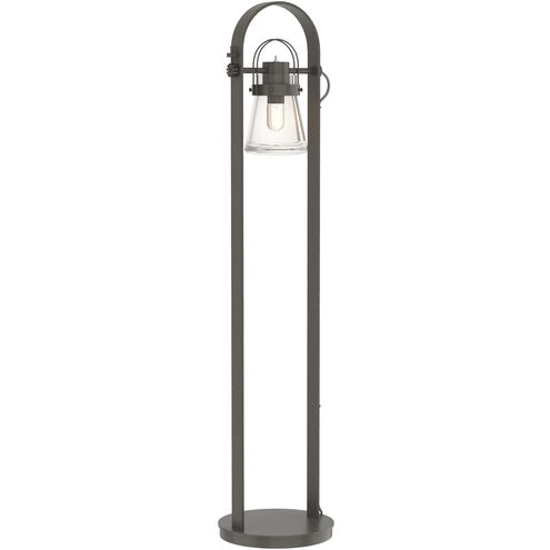 Erlenmeyer 51 inch 60 watt Dark Smoke Floor Lamp Portable Light