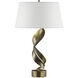 Folio 25.1 inch 100 watt Soft Gold Table Lamp Portable Light in Natural Anna