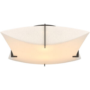Bento 2 Light 17.8 inch Oil Rubbed Bronze Semi-Flush Ceiling Light
