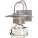 Mason 1 Light 15.9 inch Coastal Burnished Steel Outdoor Sconce, Large