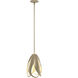 Pental 1 Light 8.3 inch Soft Gold Mini Pendant Ceiling Light