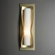 Dune 1 Light 5 inch Modern Brass ADA Sconce Wall Light