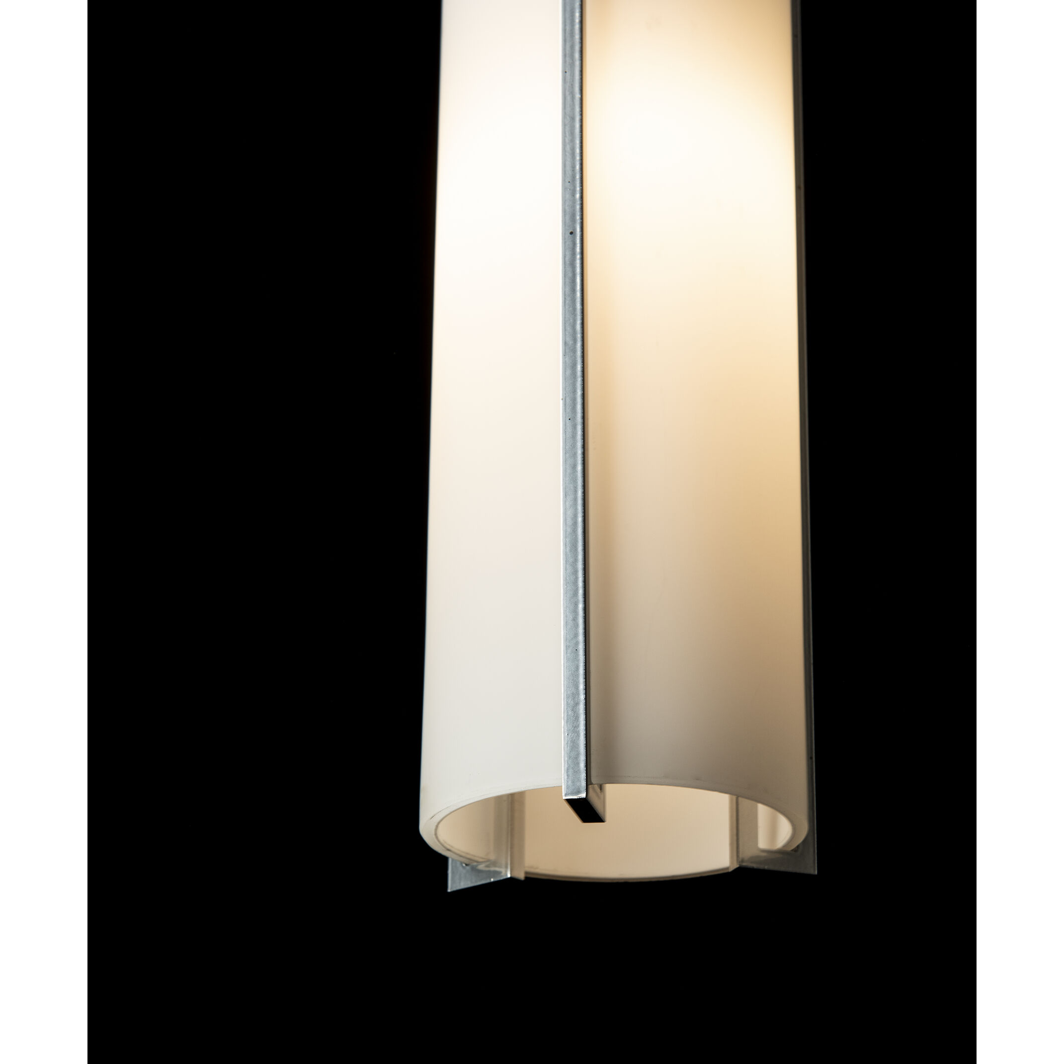 Exos Glass 1 Light 3.46 inch Sterling Mini Pendant Ceiling Light in Opal