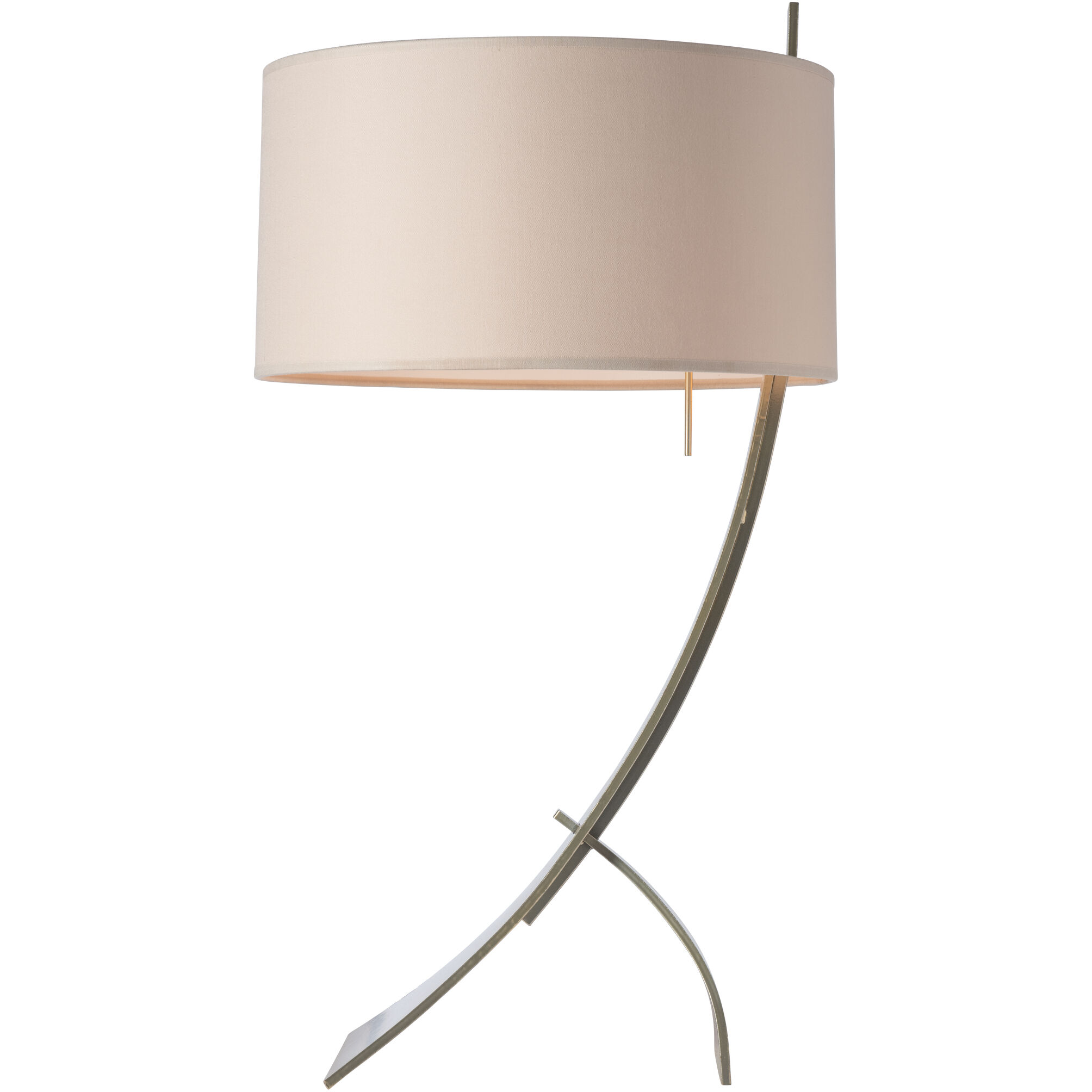 Stasis 28.3 inch 150 watt Modern Brass Table Lamp Portable Light in Flax