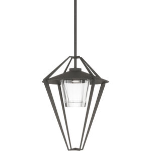 Stellar 1 Light 18.2 inch Coastal Natural Iron Outdoor Pendant/Semi-Flush, Large