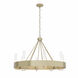 Banded Ring 8 Light 32.00 inch Chandelier