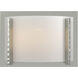 Forged Vertical Bars 1 Light 12.5 inch Sterling ADA Sconce Wall Light