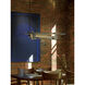 Planar LED 42.3 inch Dark Smoke Pendant Ceiling Light, Large