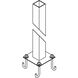Square 71 inch Coastal Oil Rubbed Bronze Outdoor Post