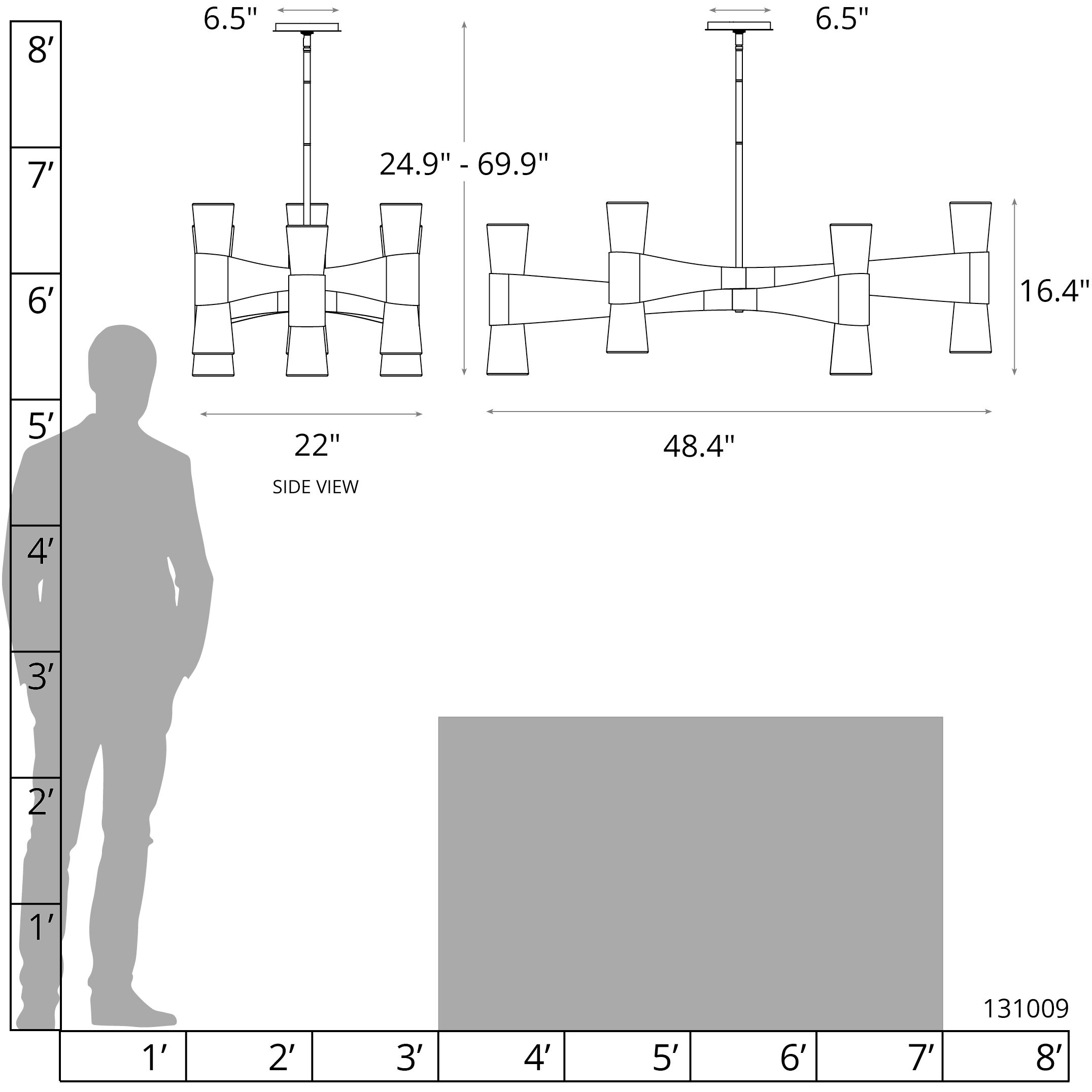 Bellis 12 Light 48.4 inch Oil Rubbed Bronze Chandelier Ceiling Light