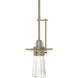 Erlenmeyer 1 Light 4 inch Soft Gold Mini Pendant Ceiling Light