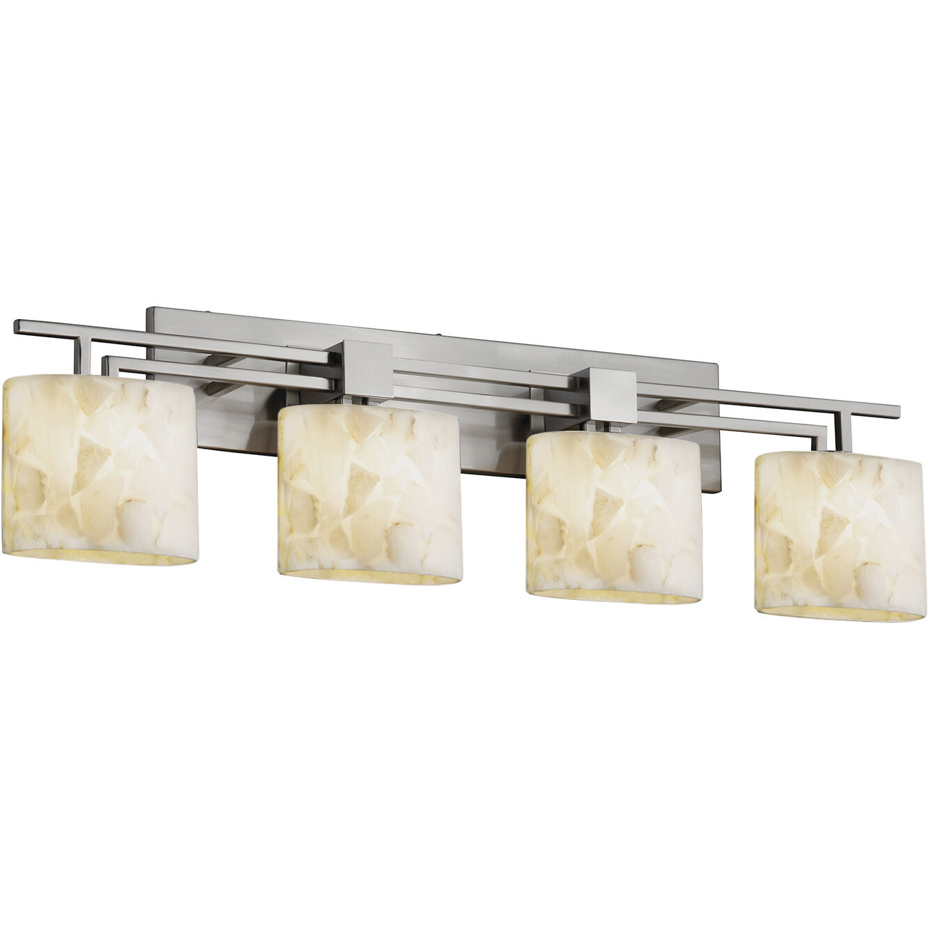 Alabaster Rocks 4 Light 36.50 inch Bathroom Vanity Light
