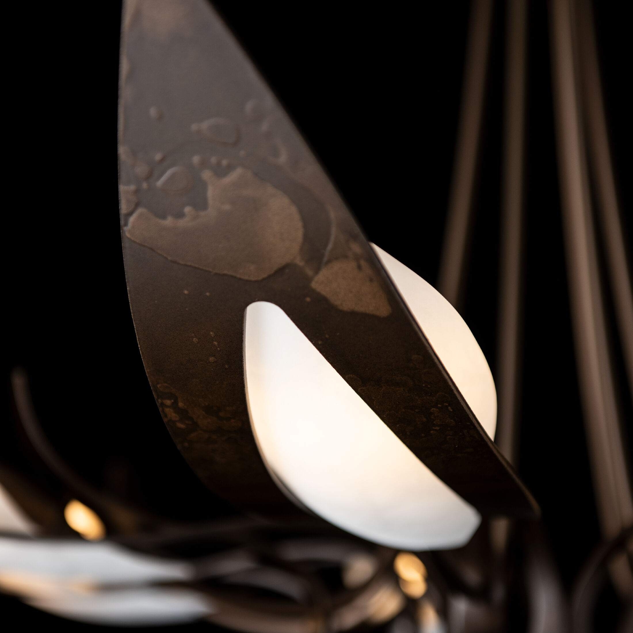 Parasol 7 Light 38.3 inch Bronze Chandelier Ceiling Light