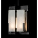 Summit 4 Light 22.6 inch Black Hanging Lantern Ceiling Light in Frosted