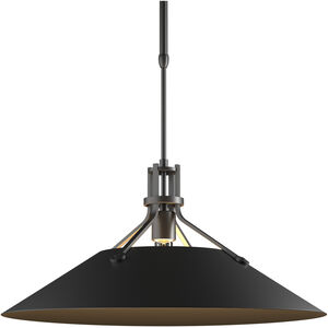 Henry 1 Light 23.2 inch Coastal Black Outdoor Pendant