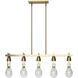Apothecary 5 Light 40.50 inch Pendant