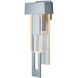 Rainfall LED 18.9 inch Coastal Burnished Steel Outdoor Sconce, Left