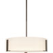 Impressions 3 Light 18.4 inch White Pendant Ceiling Light