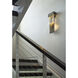 Shard LED 20.9 inch Coastal Dark Smoke Outdoor Sconce, XL