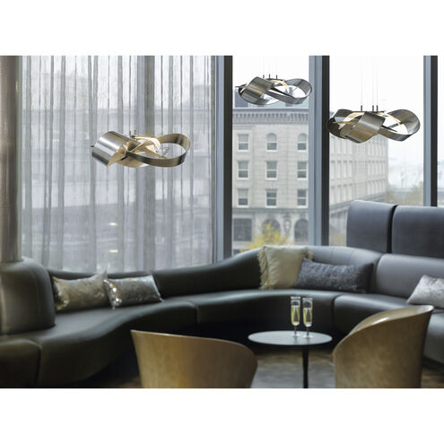 Flux LED 26.5 inch Vintage Platinum Pendant Ceiling Light