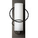 Olympus 1 Light 18.8 inch Coastal Oil Rubbed Bronze Outdoor Sconce, Medium - Open Box