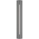 Gallery 2 Light 35.9 inch Coastal Burnished Steel Outdoor Sconce