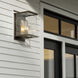 Kingston 2 Light 14.8 inch Coastal Bronze and Translucent Soft Gold Outdoor Sconce in Coastal Bronze/Translucent Soft Gold, Large
