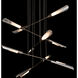 Flight 10 Light 39.9 inch Dark Smoke/Sterling Pendant Ceiling Light, Small