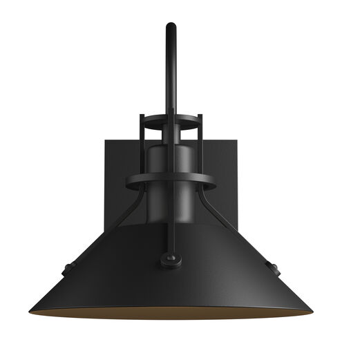 Henry 1 Light 10.5 inch Coastal Black Outdoor Sconce, Small