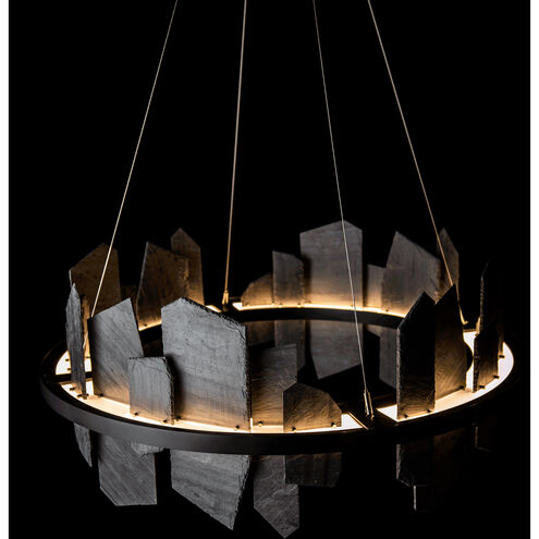 Ardesia LED 38 inch Black Pendant Ceiling Light