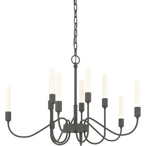 Lisse 10 Light 28.3 inch Natural Iron Chandelier Ceiling Light