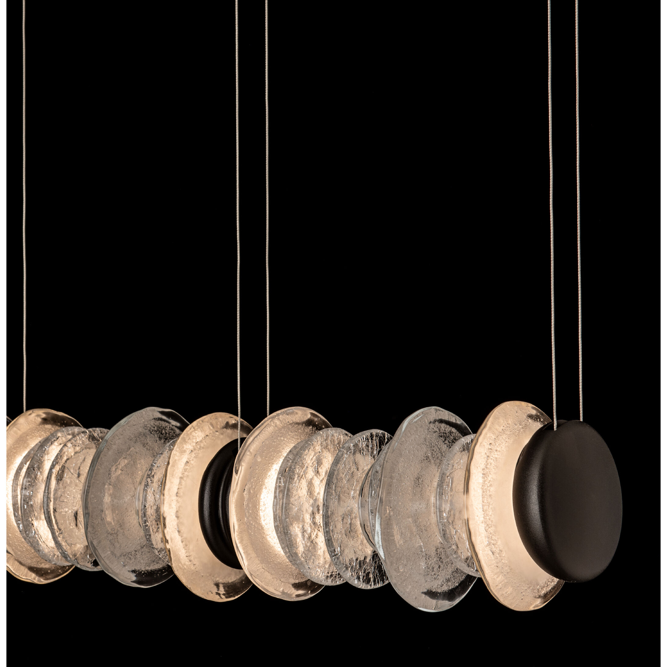 Cairn Linear Pendant Ceiling Light in Oil Rubbed Bronze