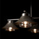 Stowe 4 Light 38.2 inch Coastal Dark Smoke Outdoor Pendant