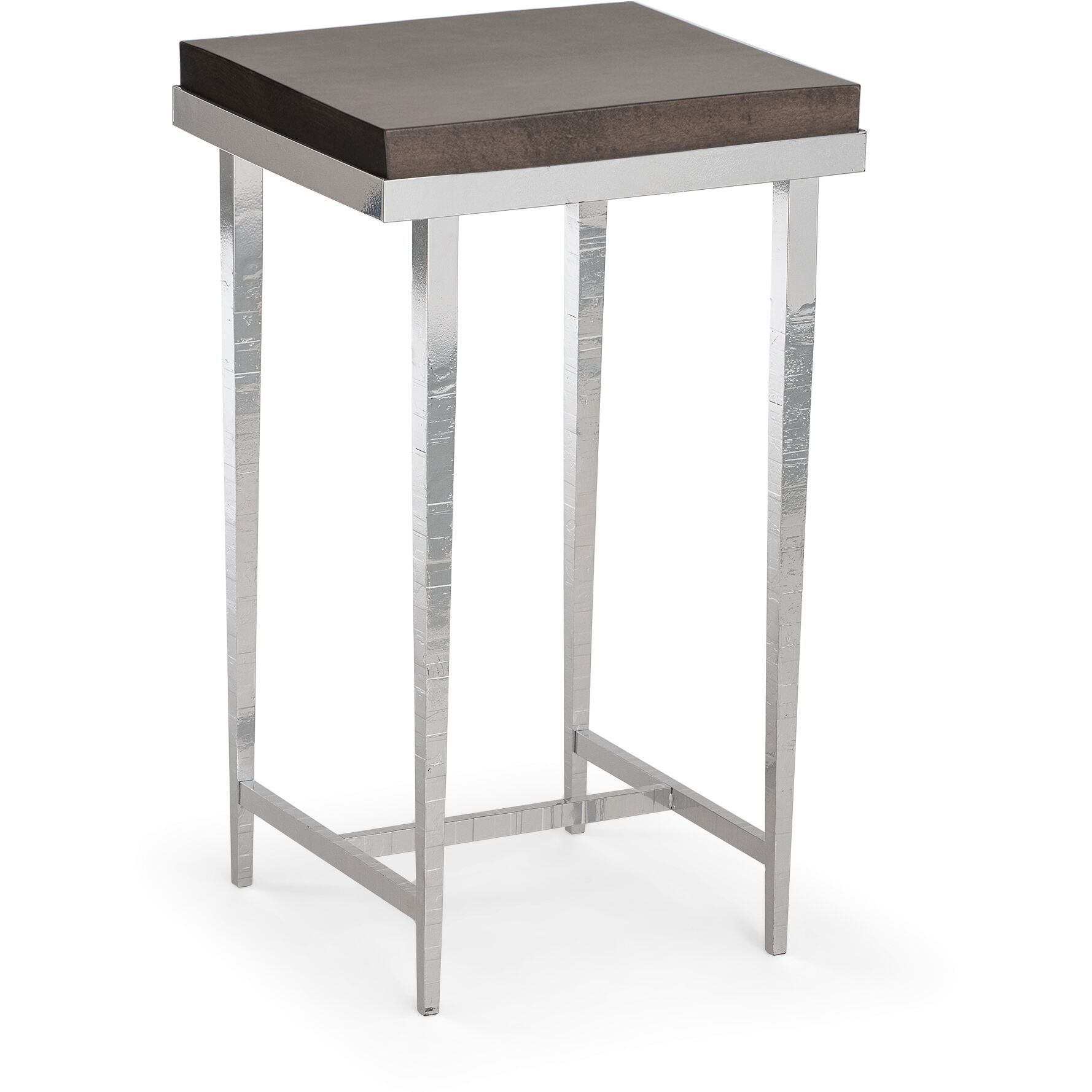 Wick 27 X 16 inch Sterling Side Table in Maple Espresso