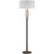 Brindille 60.69 inch 100 watt Dark Smoke Floor Lamp Portable Light in Natural Anna