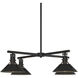 Henry 4 Light 36 inch Coastal Black Outdoor Pendant