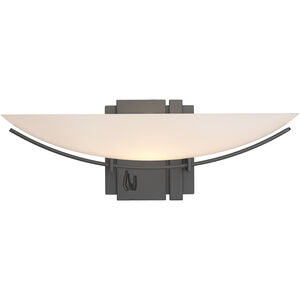 Impressions 1 Light 16.3 inch Black Sconce Wall Light, Oval