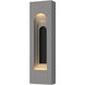 Art + Alchemy Procession Arch 2 Light 27.5 inch Coastal Burnished Steel with Coastal Black Outdoor Wall Light in Coastal Burnished Steel/Coastal Black