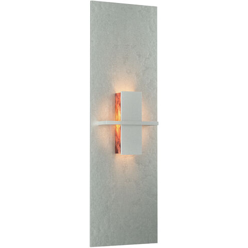 Aperture 1 Light 6.5 inch Vintage Platinum ADA Vertical Sconce Wall Light in Topaz
