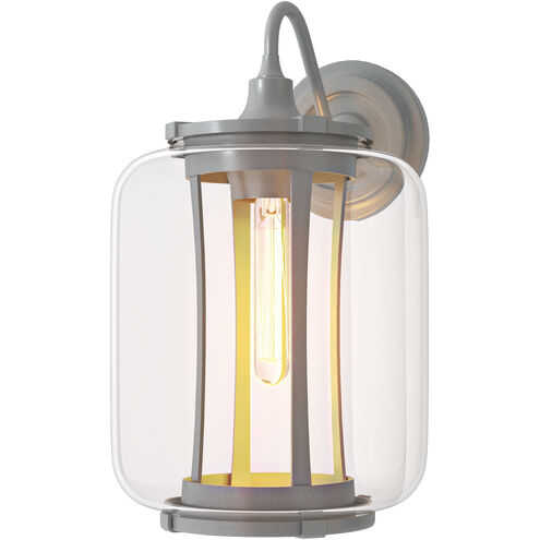 Fairwinds 1 Light 14.7 inch Coastal Burnished Steel Outdoor Sconce, Large