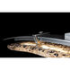 Glissade LED 30 inch Sterling Bath Sconce Wall Light