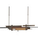 Planar LED 48.3 inch Bronze and Black Pendant Ceiling Light in Bronze/Black